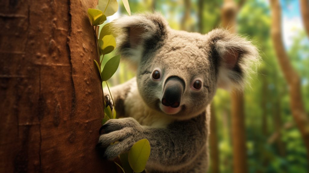 Best Noise blocking earplugs, koala in a tree